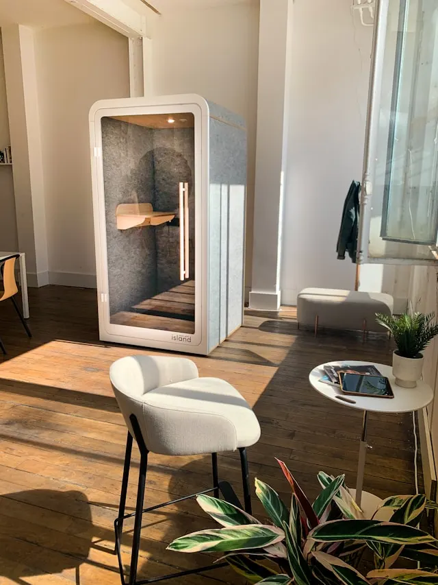 Modern office environment